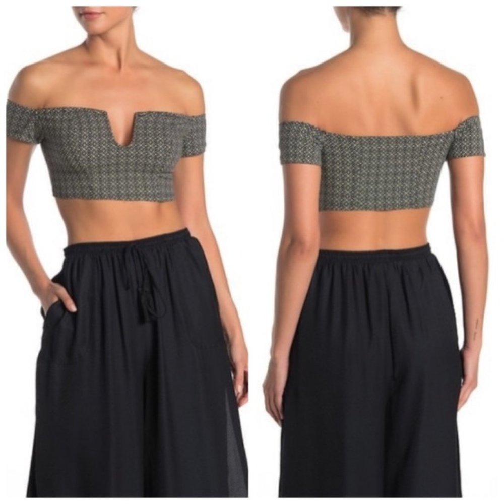 NWT Free People Lucky Now Brami Crop Top M